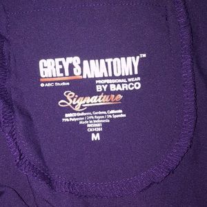 New with out tags Grey Anatomy purple scrub pants